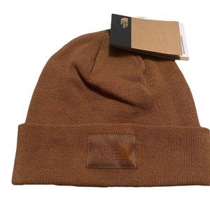 The North Face Mens  Dock Worker Pinecone Brown Recycled Beanie Hat